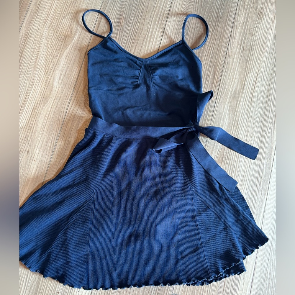 Live The Process Leotard/Skirt Workout set